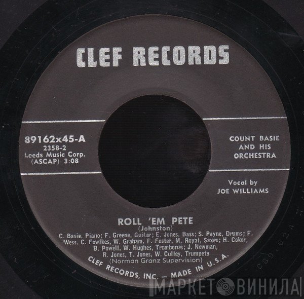 Count Basie Orchestra  - Roll 'Em Pete / April In Paris