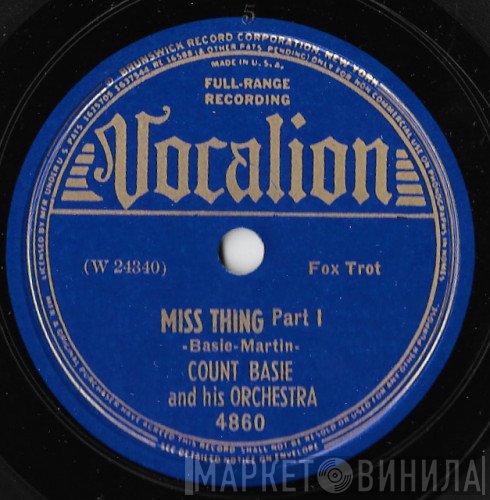Count Basie Orchestra  - Miss Thing