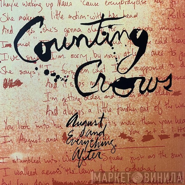 Counting Crows - August And Everything After