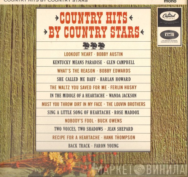  - Country Hits By Country Stars