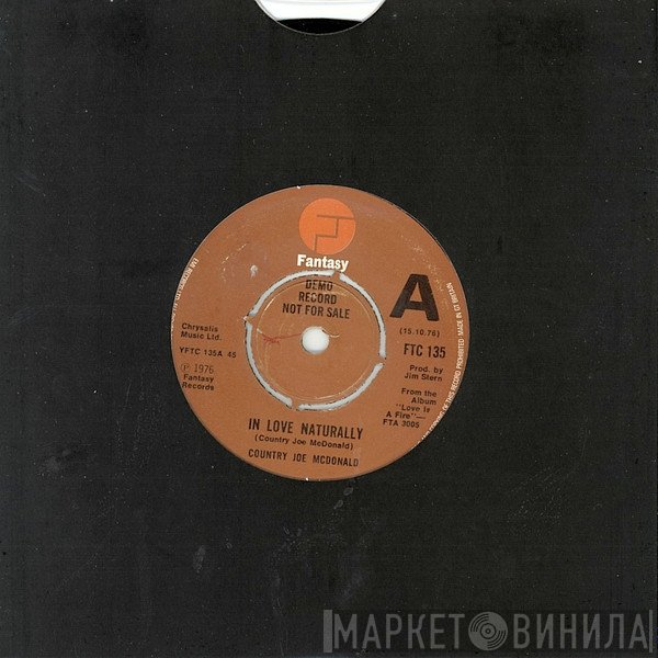 Country Joe McDonald - In Love Naturally