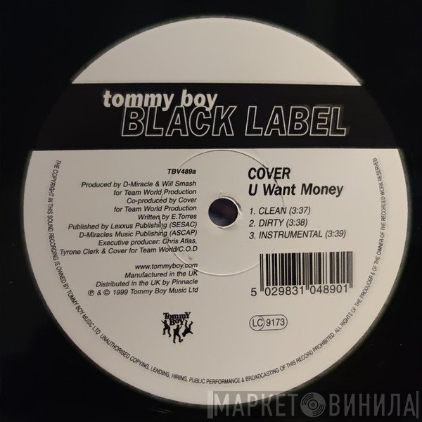 Cover - U Want Money