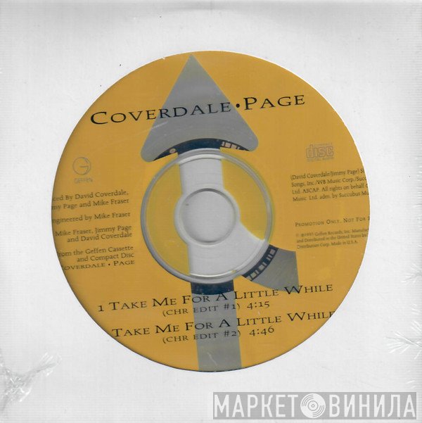 Coverdale Page - Take Me For A Little While