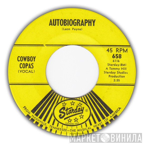 Cowboy Copas - Autobiography / The Rainbow And The Rose