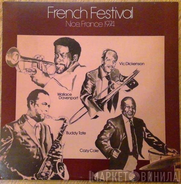 Cozy Cole, Vic Dickenson, Buddy Tate, Wallace Davenport - French Festival - Nice, France 1974
