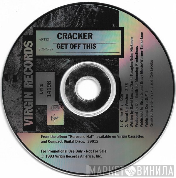 Cracker - Get Off This