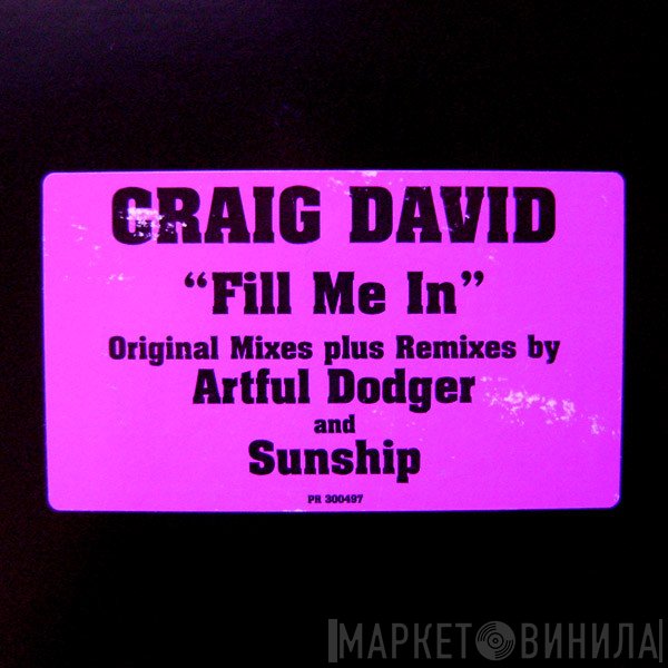 Craig David  - Fill Me In