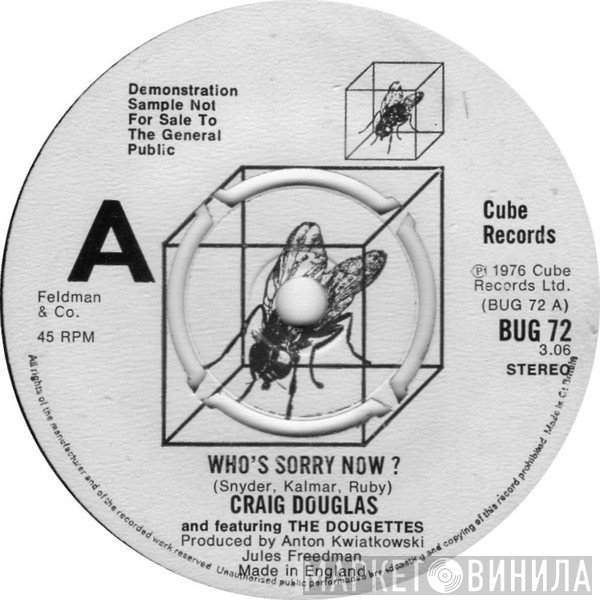 Craig Douglas  - Who's Sorry Now?