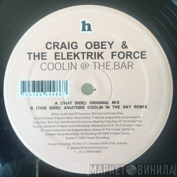Craig Obey, The Elektrik Force - Coolin @ The Bar