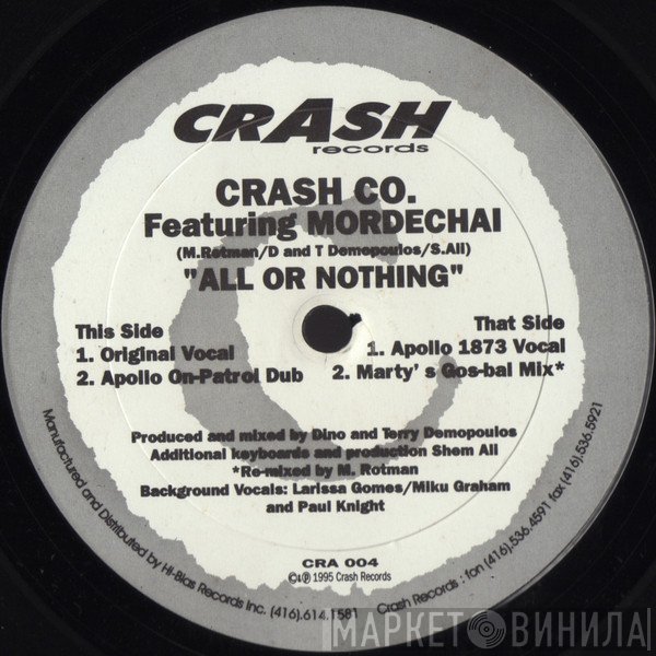 Crash Co., Mordechai - All Or Nothing