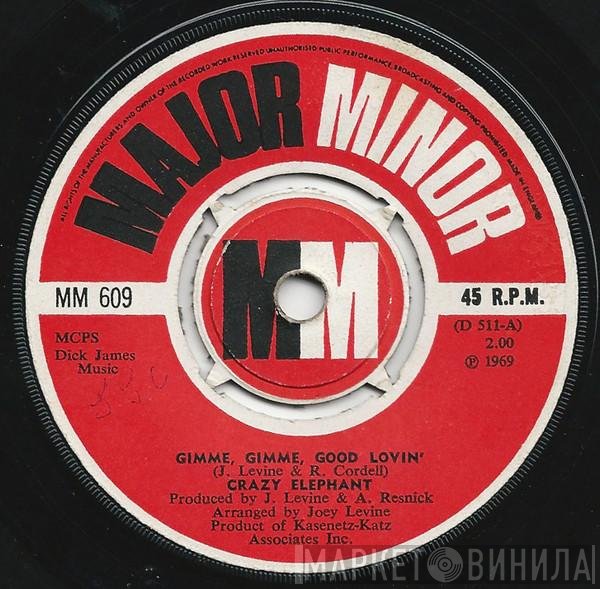 Crazy Elephant - Gimme Gimme Good Lovin' / Dark Part Of My Mind