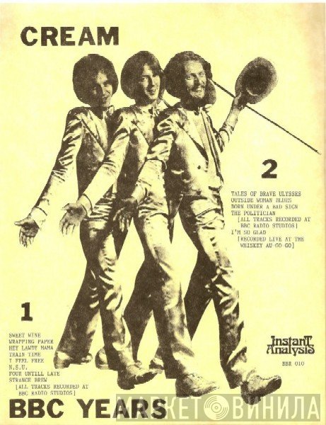 Cream   - BBC Years
