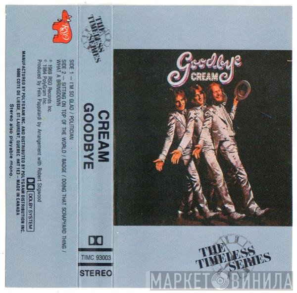 Cream   - Goodbye