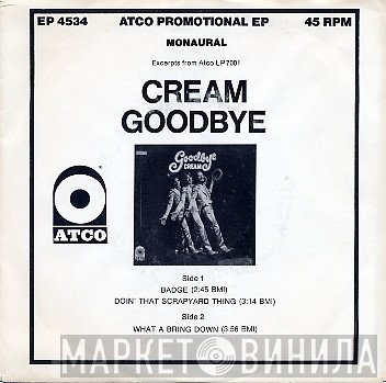 Cream   - Goodbye