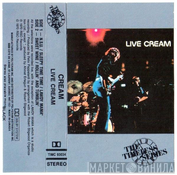 Cream   - Live Cream