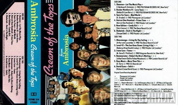  - Cream Of The Tops From Ambrosia