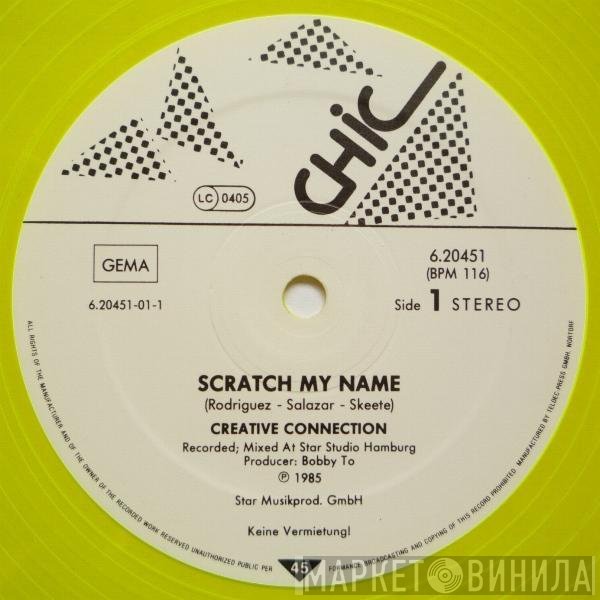 Creative Connection  - Scratch My Name