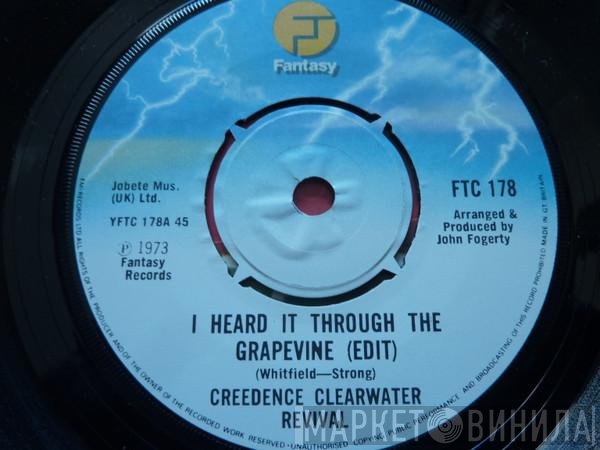 Creedence Clearwater Revival, John Fogerty - I Heard It Through The Grapevine (Edit) / Rockin' All Over The World
