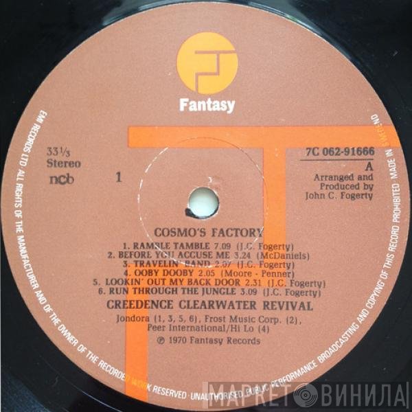 Creedence Clearwater Revival  - Cosmo's Factory