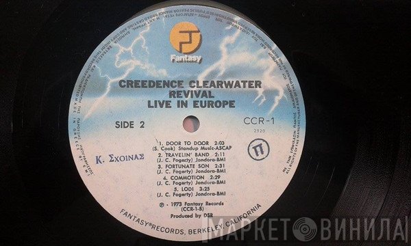 Creedence Clearwater Revival  - Live In Europe