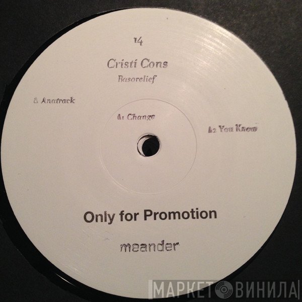 Cristi Cons  - Basorelief