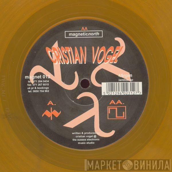 Cristian Vogel - Lambda EP