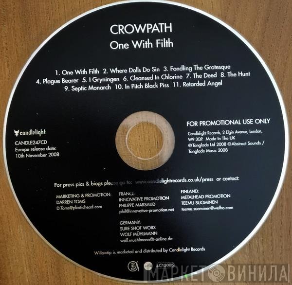 Crowpath  - One With Filth
