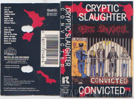 Cryptic Slaughter  - Convicted