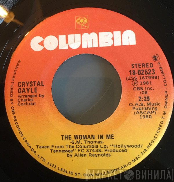 Crystal Gayle  - The Woman In Me