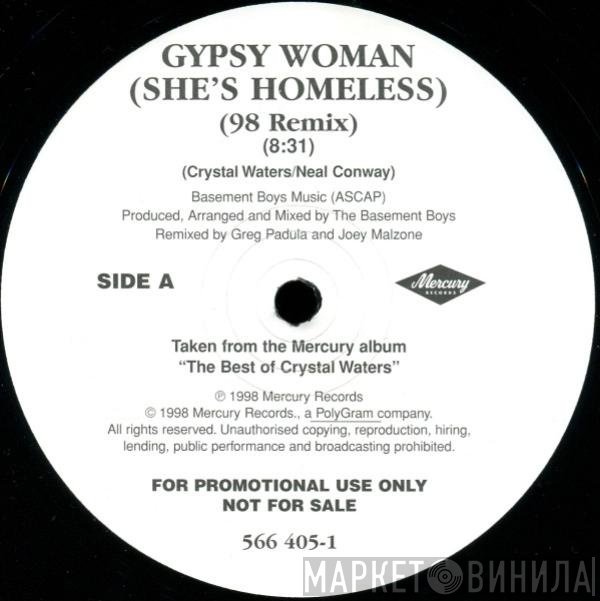 Crystal Waters  - Gypsy Woman (She's Homeless) (98 Remix)
