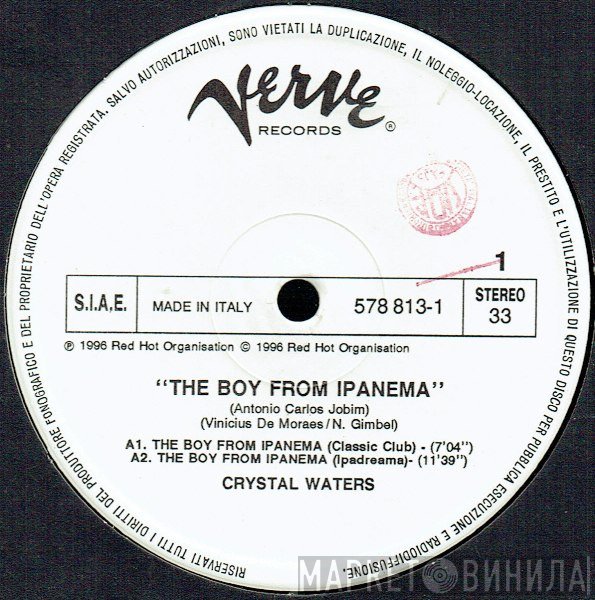 Crystal Waters  - The Boy From Ipanema