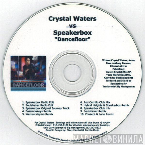 Crystal Waters Vs Speakerbox  - Dancefloor