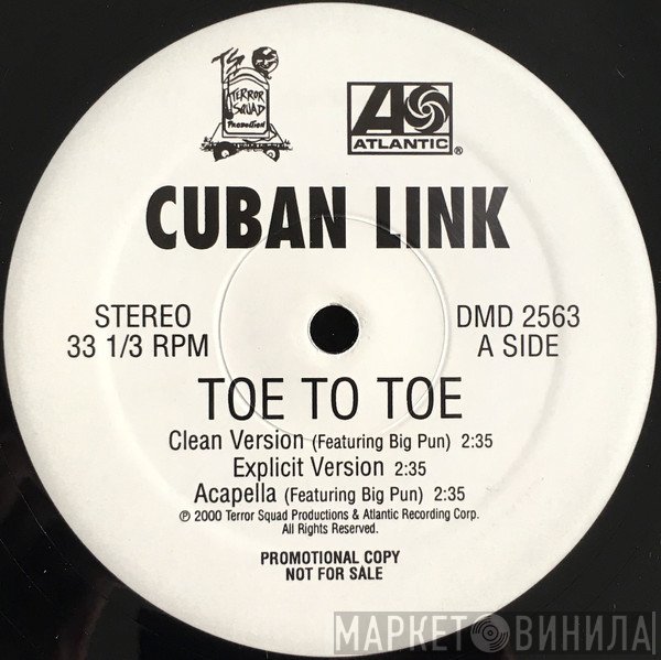 Cuban Link  - Toe To Toe