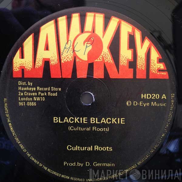 Cultural Roots - Blackie Blackie