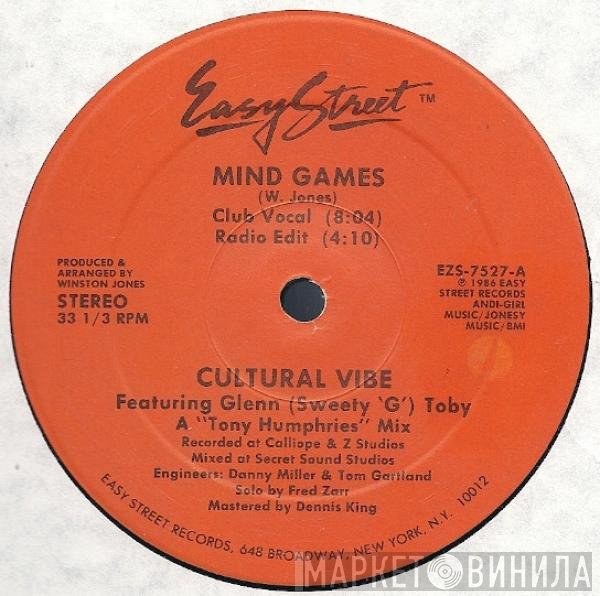 Cultural Vibe, Glenn "Sweety G" Toby - Mind Games