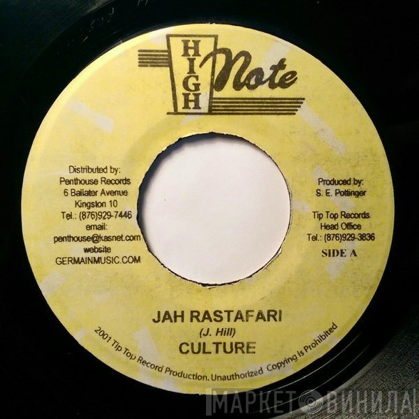 Culture  - Jah Rastafari
