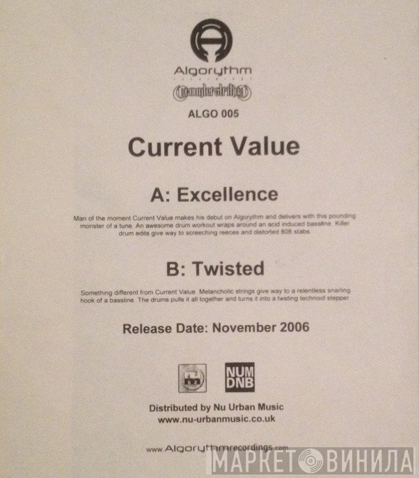 Current Value - Excellence / Twisted