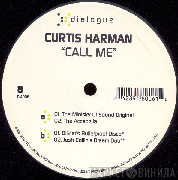Curtis Harman - Call Me