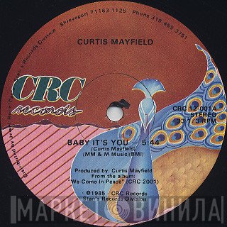 Curtis Mayfield - Baby It's You