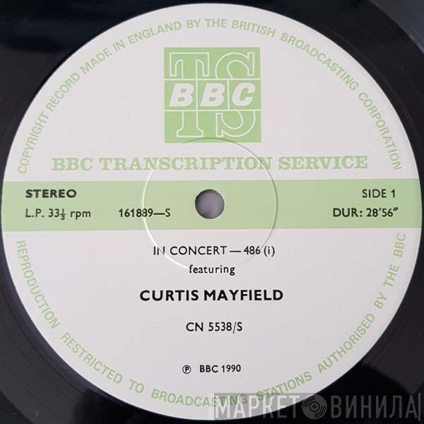 Curtis Mayfield  - In Concert-486