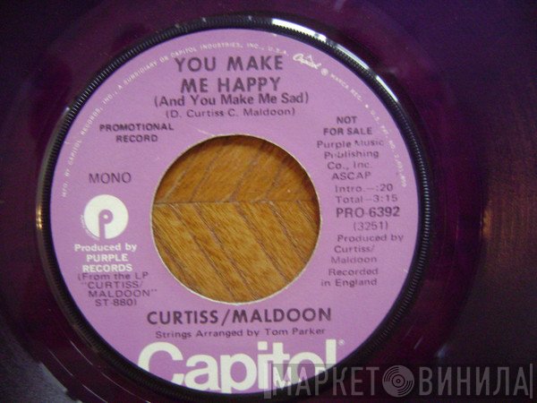 Curtiss Maldoon - So Nice / You Make Me Happy