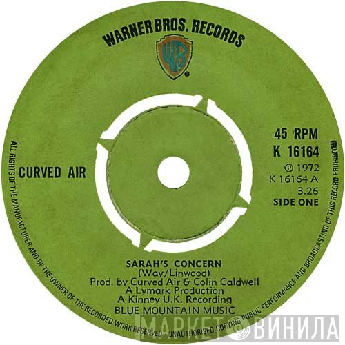 Curved Air - Sarah's Concern