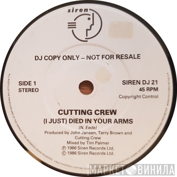 Cutting Crew - (I Just) Died In Your Arms