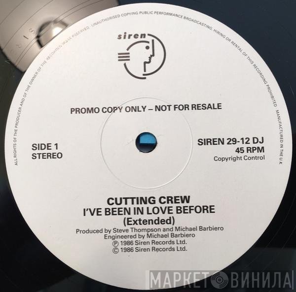 Cutting Crew - I've Been In Love Before