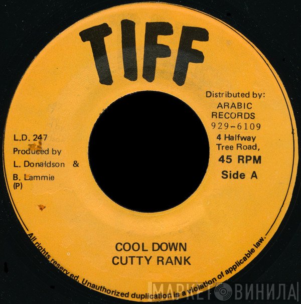 Cutty Ranks  - Cool Down