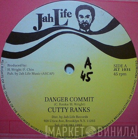 Cutty Ranks - Danger Commit