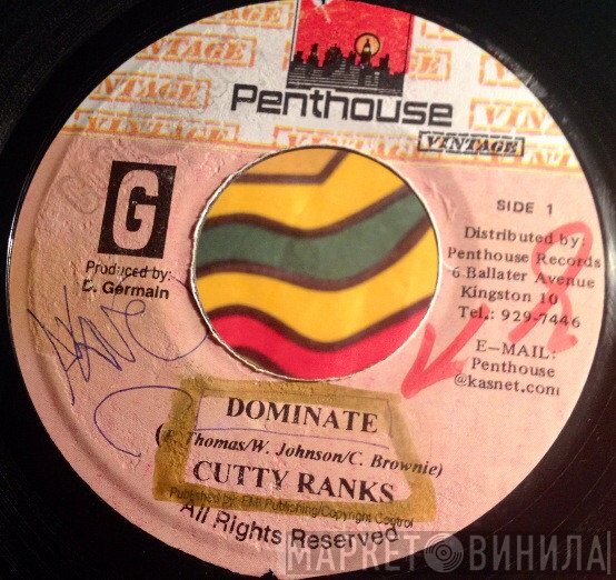 Cutty Ranks  - Dominate