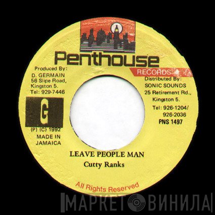 Cutty Ranks  - Leave People Man