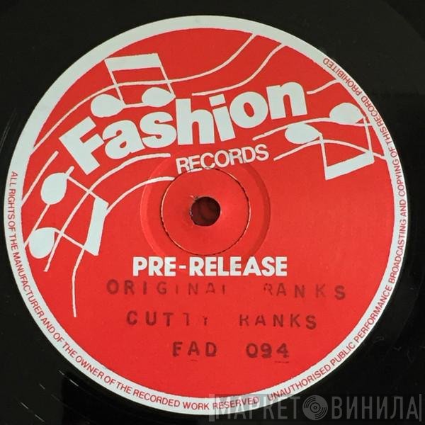 Cutty Ranks  - Original Ranks