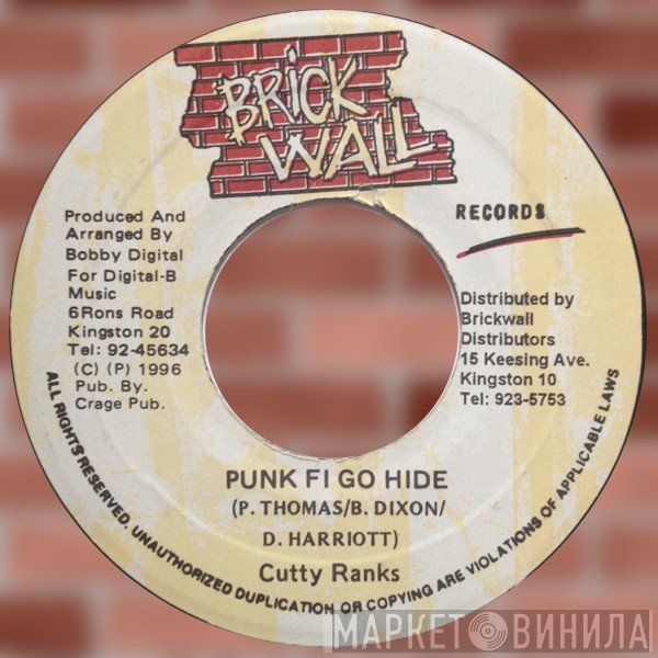 Cutty Ranks  - Punk Fi Go Hide